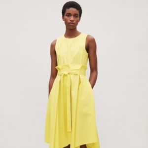 Cos Sleeveless Dress With Pleated Waist (NWT)